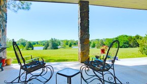464 Southgale Road, Denison, Texas - luxury home and ranch for sale in Dallas Fort Worth, Briggs Freeman Sotheby's - backyard porch