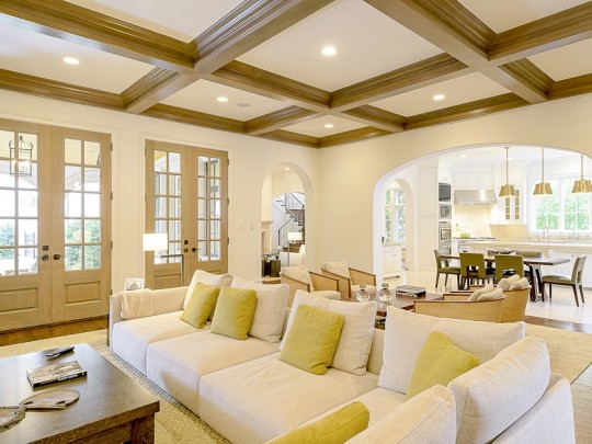 3915 Gillon Avenue in Highland Park - Briggs Freeman Sotheby's luxury homes for sale in Dallas Fort Worth - living room 1