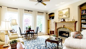 7324 Hill Forest Drive in Preston Hollow - Briggs Freeman Sotheby's luxury home in Dallas Fort Worth - living room