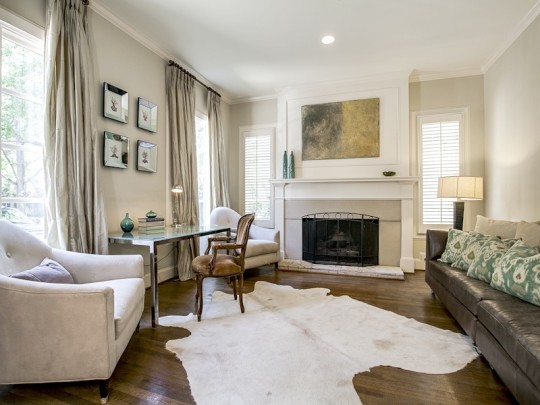 4033 Hanover Street in University Park - Briggs Freeman Sotheby's luxury homes for sale in Dallas Fort Worth - den 1