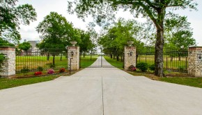 4500 Anglin Circle in Fort Worth - Briggs Freeman Sotheby's luxury homes for sale in Dallas Fort Worth - gate