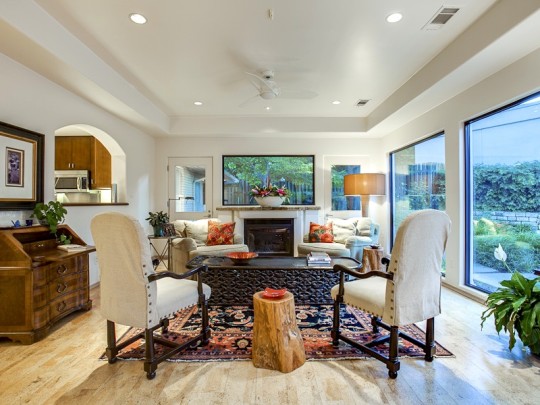 7231 Twin Tree Lane in Lakewood - Briggs Freeman Sotheby's luxury homes for sale in Dallas Fort Worth - living 2