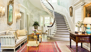9784 Audubon Place, Preston Hollow, Dallas - a Briggs Freeman Sotheby's luxury home for sale in Dallas Fort Worth - entry and stairs