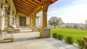 15026 Sendero Lane in Woodway - luxury home and ranch for sale in Dallas Fort Worth, Briggs Freeman Sotheby's - backyard porch