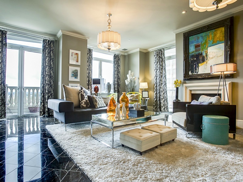 3505 Turtle Creek Boulevard #11G in Turtle Creek - Briggs Freeman Sotheby's International Realty luxury homes for sale in Dallas Fort Worth - living