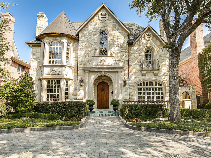 3828 Hanover Briggs Freeman Sotheby's luxury home for sale in Dallas Fort Worth- exterior