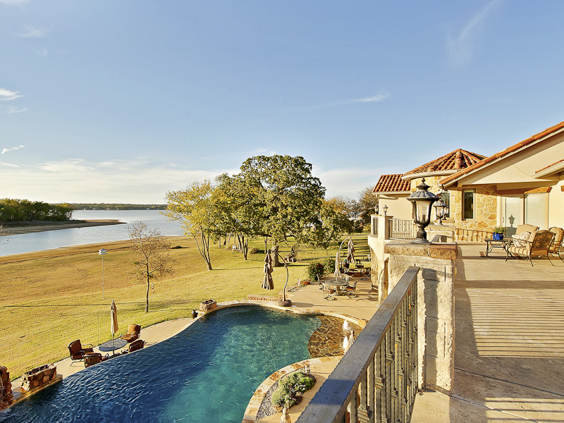 12509 Lake Shore Rd Fort Worth 76179, Briggs Freeman Sotheby's luxury home for sale in Dallas Fort Worth-terrace view