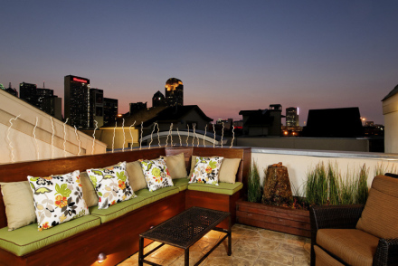 2707 Gaston Avenue Dallas 75226 - East Dallas - Briggs Freeman Sotheby's luxury home for sale in Dallas Fort Worth - rooftop