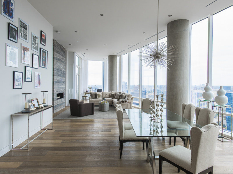 2430 Victory Park Lane #3204 Dallas 75219, W Residence, Bryan and Amanda Crawford, Briggs Freeman Sotheby's luxury home for sale in Dallas Fort Worth-dining