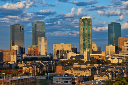 Fort Worth Cityscape - shutterstock_114246364