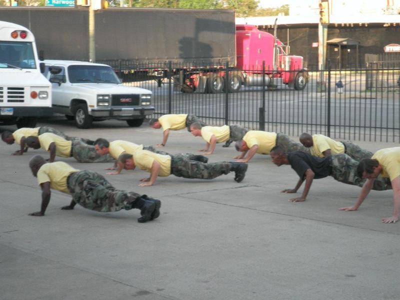 Men of Nehemiah push-ups 1