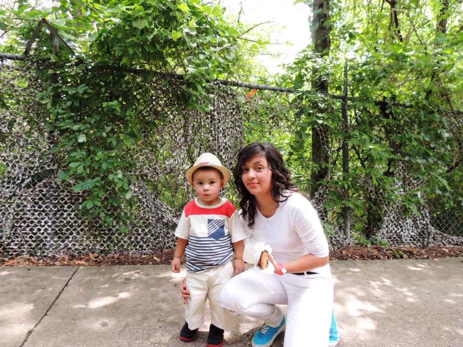 YW mom and son