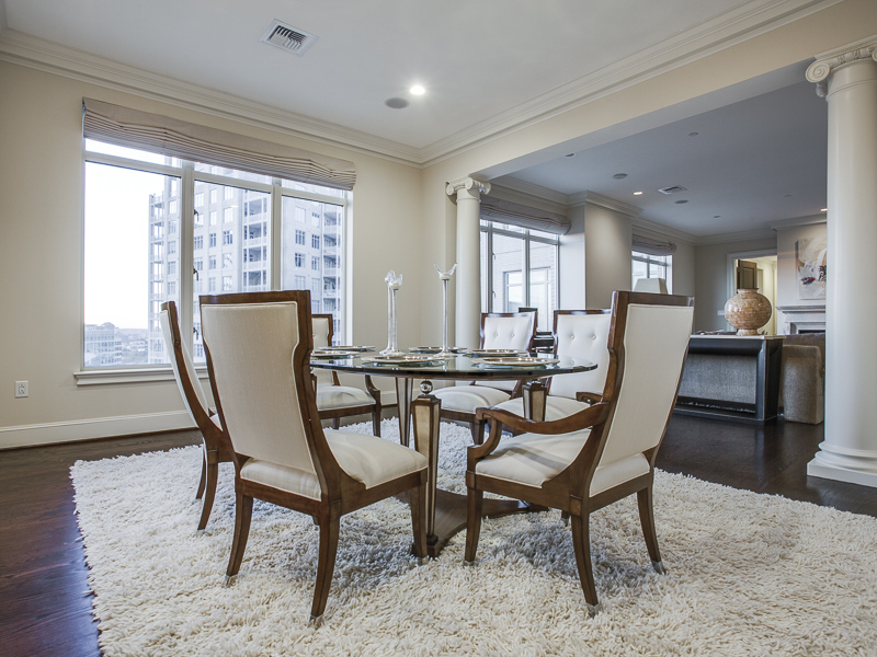 2525 N Pearl Street #1304 Dallas 75201, Downtown, Briggs Freeman Sotheby's luxury home for sale in Dallas Fort Worth-dining