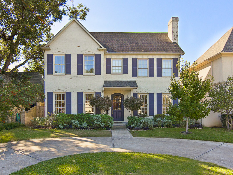 3635 University Boulevard Dallas 75205, University Park, Briggs Freeman Sotheby's luxury home for sale in Dallas Fort Worth-exterior