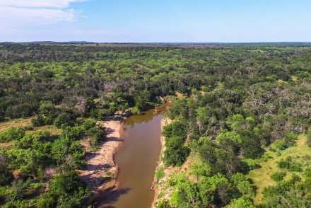0 FM 283 Eliasville 76481, Dax Pass, Briggs Freeman Sotheby's ranch and land for sale in Texas-Chrystal Falls Ranch river