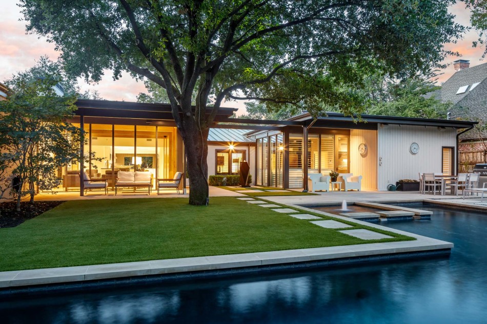 Contemporary Home, 6722 Norway Road, Dallas, Texas