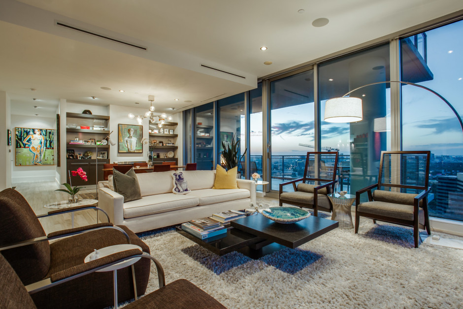 2900 McKinnon Street #2305 75201, Azure, Uptown Dallas, Becky Frey, Briggs Freeman Sotheby's luxury home for sale in Dallas-living
