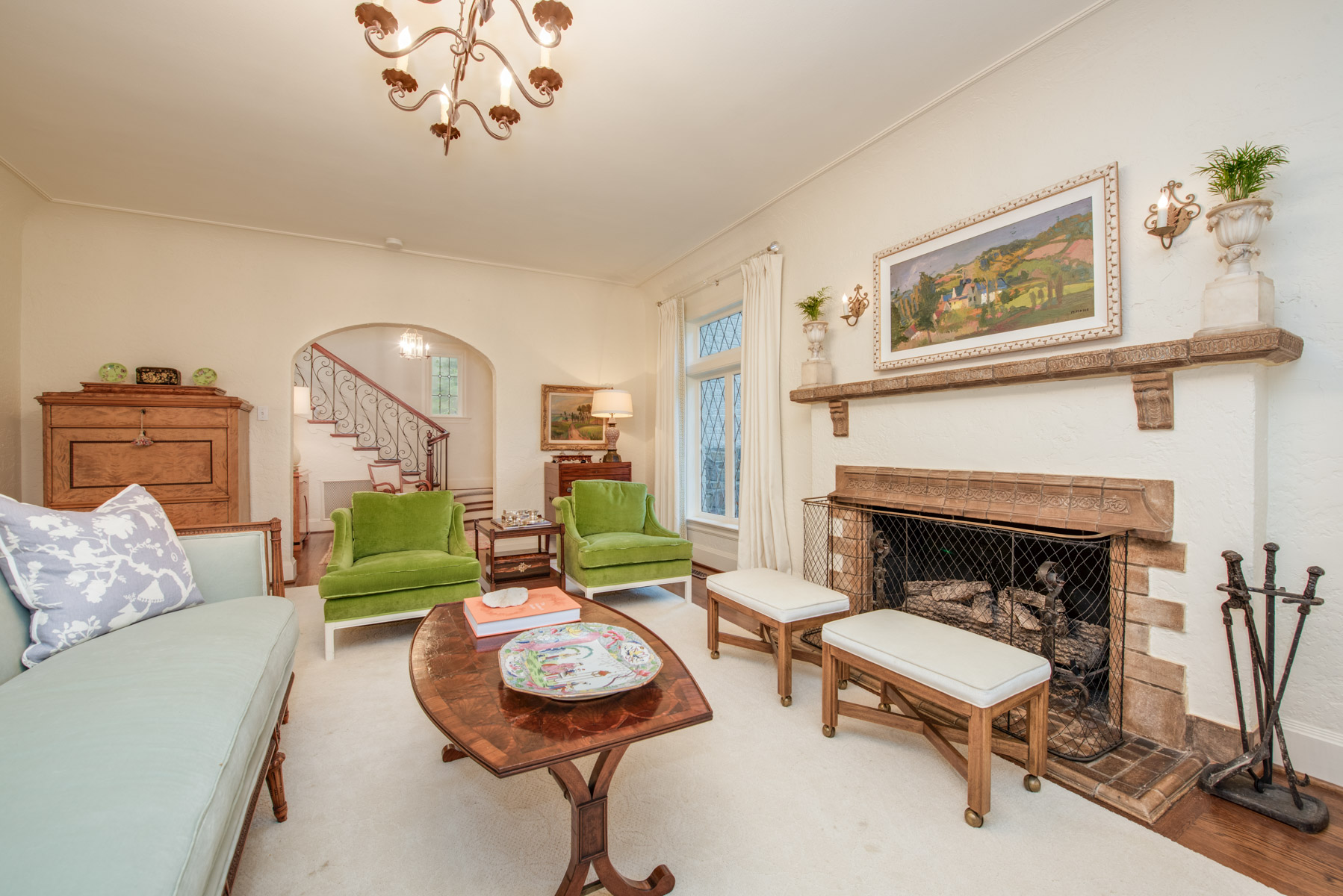 4331 Lorraine Avenue Dallas 75205, Tom Hughes, homes for sale in Highland Park-fireplace