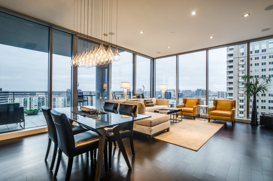 2900 McKinnon Street #1605 Dallas 75201, Azure, Becky Frey, Briggs Freeman Sotheby's luxury homes for sale in Dallas-dining