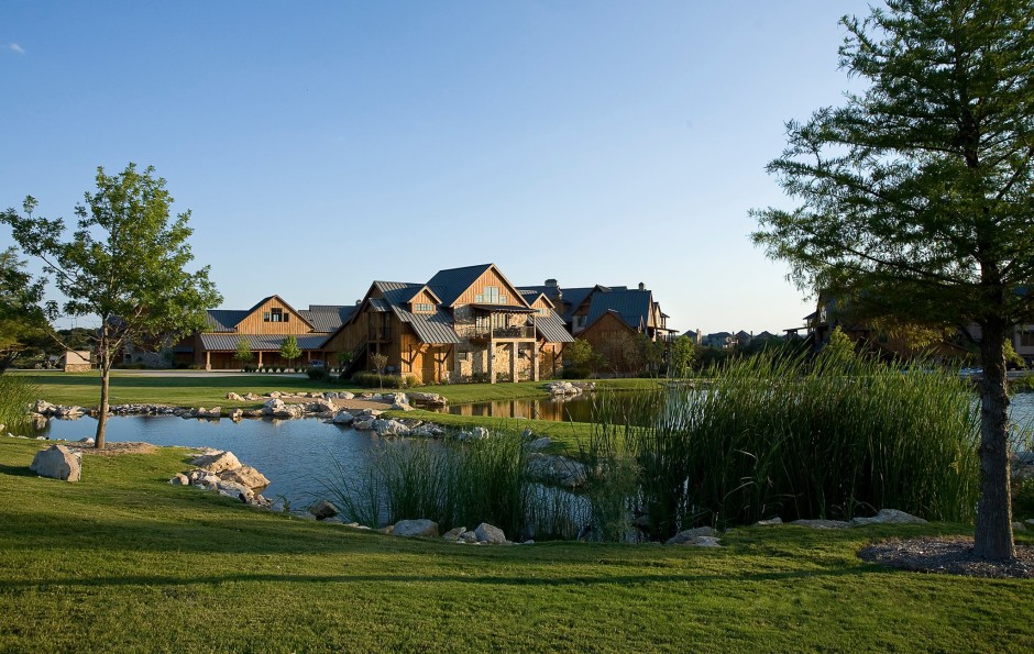The Harbor at Possum Kingdom Lake - pond panoramic - Briggs Freeman Sotheby's luxury lake homes for sale in DFW