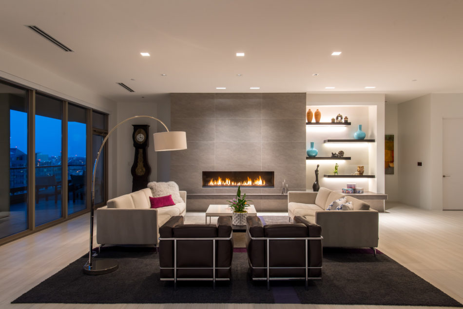 2300 Wolf Street #18A 75201, Uptown Dallas, Lisa Besserer, Briggs Freeman Sotheby's luxury homes for sale in Dallas-fireplace